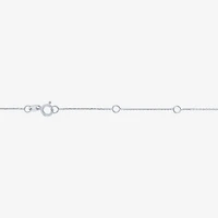 G-H/Si2-I1) Womens CT. T.W. Lab Grown White Diamond 10K Gold 18 Inch Pendant Necklace
