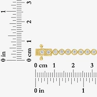 Diamond Addiction (G-H, Si2-I1) Womens White Diamond 14K Gold Over Silver 17 Inch Tennis Necklace