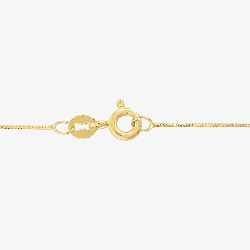 G-H/ Si2-I1 Womens 5/8 CT. T.W. Lab Grown White Diamond 14K Gold Over Silver 18 Inch Pendant Necklace