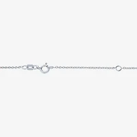 Cross (G-H,Si2-I1) Womens Diamond Accent Lab Grown White Diamond Accent Sterling Silver Cross 16 Inch Pendant Necklace