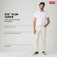 Levi's® Mens 512™ Stretch Fabric Tapered Leg Slim Fit Jean