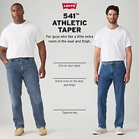 Levi's® Big and Tall Mens 541™ Straight Leg Tapered Jeans