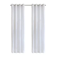 Habitat Regina Grommet Top Sheer Single Curtain Panel