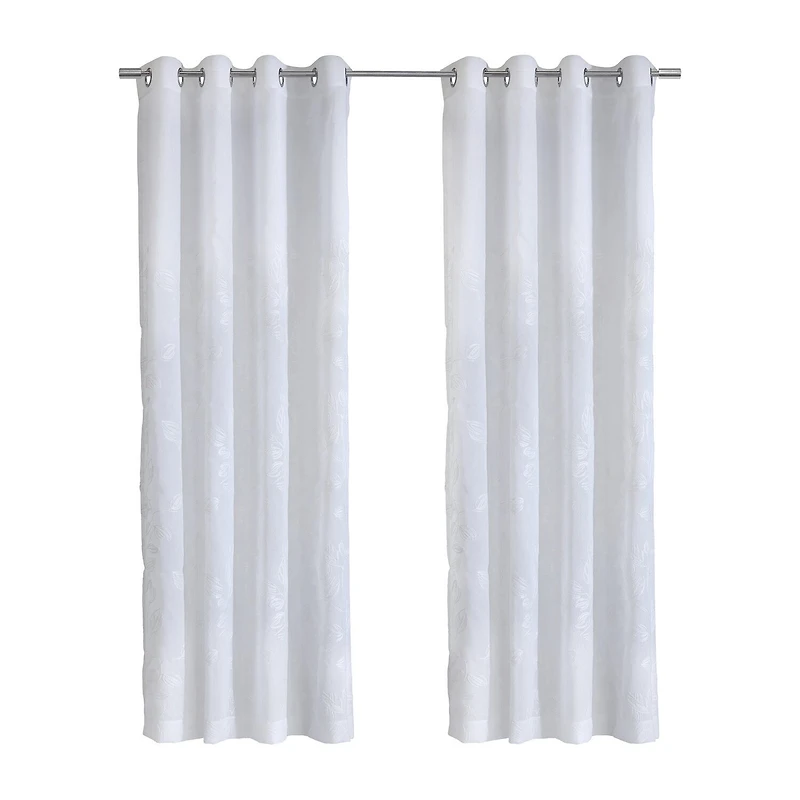 Habitat Selina Grommet Top Sheer Single Curtain Panel