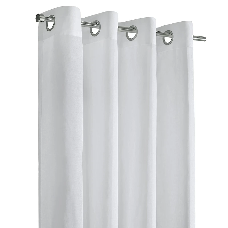 Habitat Daphne Grommet Top Sheer Single Curtain Panel