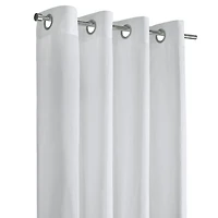 Habitat Daphne Grommet Top Sheer Single Curtain Panel