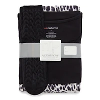 Liz Claiborne Womens Long Sleeve 4-pc. Pajama Set