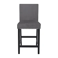 Celeste 2-pc. Counter Height Upholstered Bar Stool