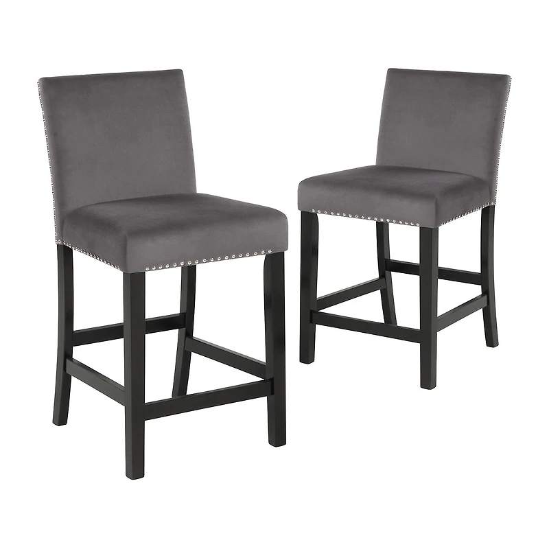 Celeste 2-pc. Counter Height Upholstered Bar Stool