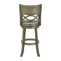 Manchester Upholstered Swivel Bar Stool