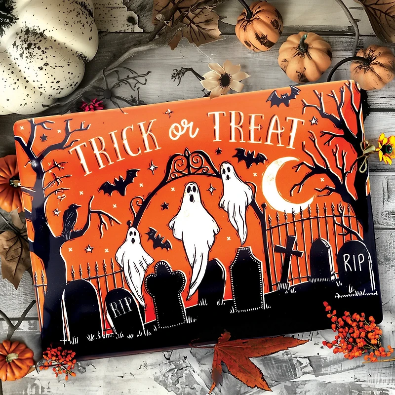 Certified International Hocus Pocus Serving Platter