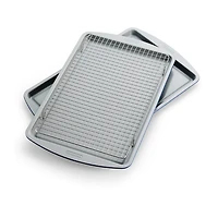 Tramontina Rise 3-pc. Cookie Sheet and Cooling Rack Set