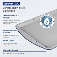 Tramontina Rise 3-pc. Cookie Sheet and Cooling Rack Set