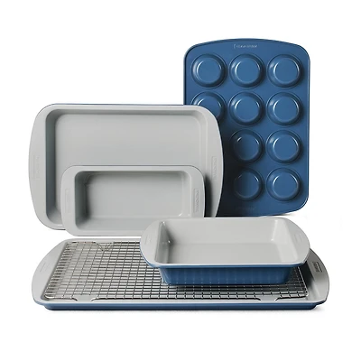 Tramontina Rise 6-pc. Cookie Sheet and Cooling Rack Set