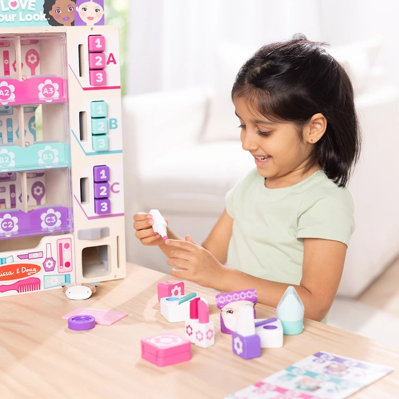 Melissa & Doug Beauty Kiosk PlaySet