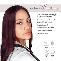 Keracolor Clenditioner Merlot - 12.0 Oz.