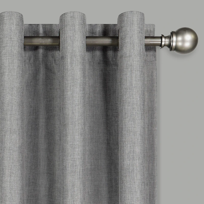 Eclipse Kira Grommet Top Blackout Single Curtain Panel