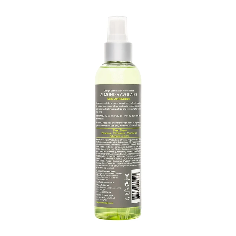 Design Essentials Almond & Avocado Daily Curl Revital Styling Product 8 oz.
