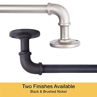 Kenney Adler Indoor/Outdoor Wrap Around 5/8 Adjustable Curtain Rod