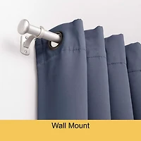Kenney Weaver Indoor/Outdoor Rust-Resistant 1 IN Adjustable Curtain Rod
