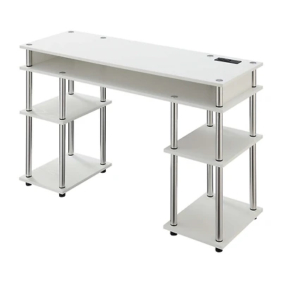 Designs 2 Go Desk with Charging Station