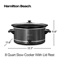 Hamilton Beach® 8-qt. Oval Slow Cooker + Lid Rest