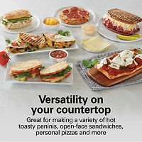 Hamilton Beach® Panini Press Gourmet Sandwich Maker