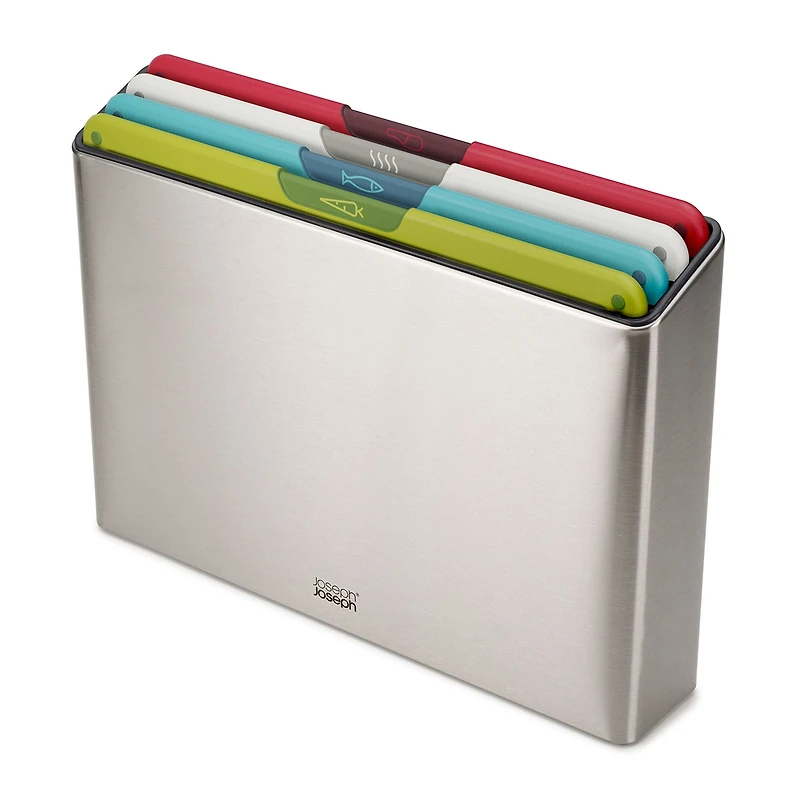 Joseph Joseph Folio Icon 4-pc. Cutting Board Set with Case