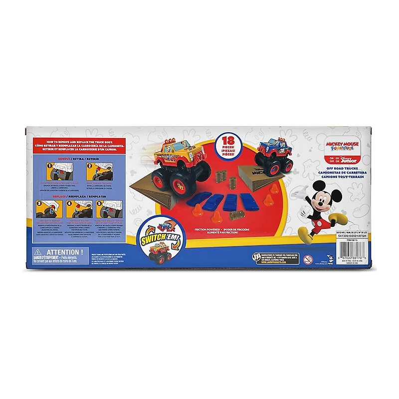 Disney Collection Off-Road Monster Truck Playset Interactive Toy