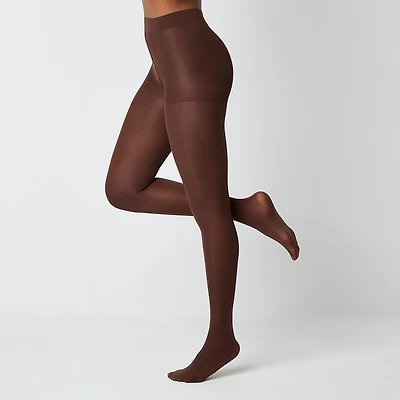Mixit Womens Opaque Medium Support Plus Tights