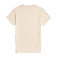 Joe Cool Tee Womens Juniors Crew Neck Short Sleeve Regular Fit Peanuts Graphic T-Shirt