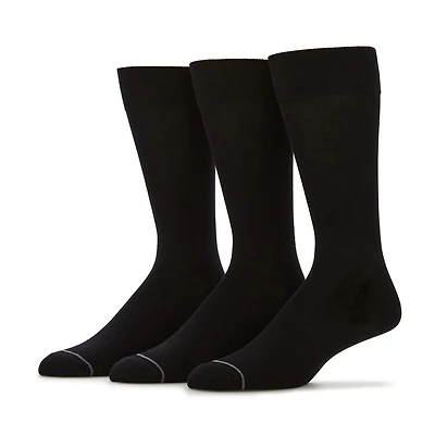Stafford Super Soft Lux Mens 3 Pair Crew Socks