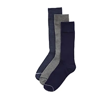 Stafford Super Soft Lux Mens 3 Pair Crew Socks
