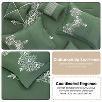 Stratford Park Vania 7pc Midweight Comforter Set