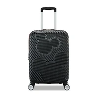 American Tourister Disney Molded Mickey Mouse 20 Inch Hardside Expandable Carry-On Spinner Luggage