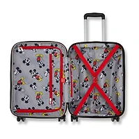 American Tourister Disney Molded Mickey Mouse 20 Inch Hardside Expandable Carry-On Spinner Luggage
