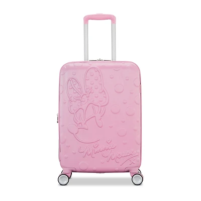 American Tourister Disney Molded Minnie Mouse 20 Inch Hardside Expandable Carry-On Spinner Luggage