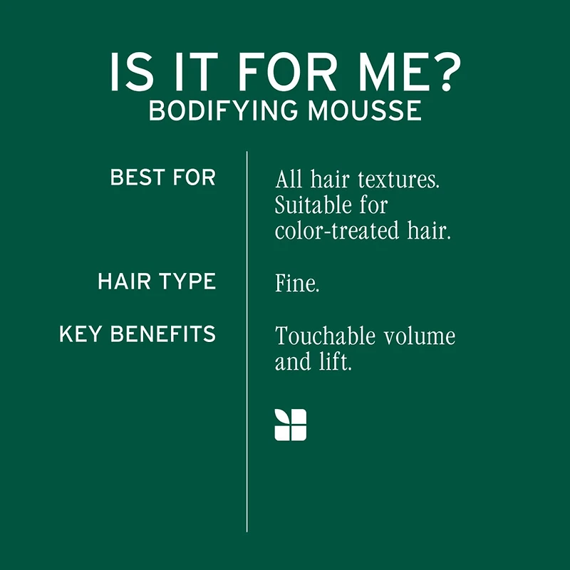 Biolage Bodifying Hair Mousse 11.3 oz.