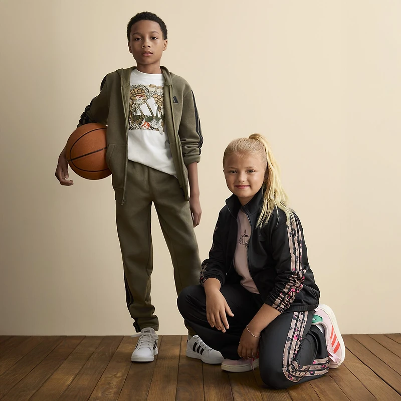 adidas Big Kid Girls 2-pc. Track Suit
