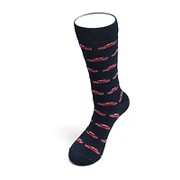 Happy Socks LITE Cars Mens 1 Pair Crew Socks