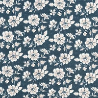No 918 Mistral Floral Rod Pocket Tailored Valance