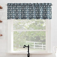 No 918 Mistral Floral Rod Pocket Tailored Valance