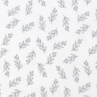 No 918 Hawthorne Floral Leaf Rod Pocket Tailored Valance