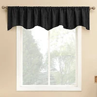 Sun Zero Bronte Floral Rod Pocket Tailored Valance