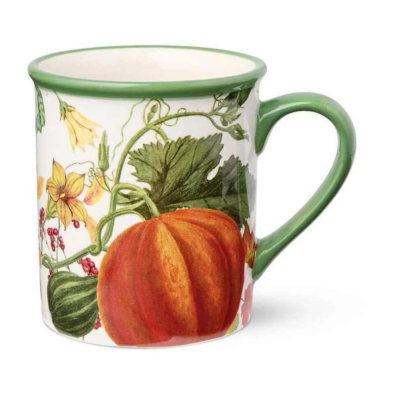 Certified International Harvest Fields 4-pc. Holiday Coffee Mug