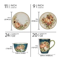 Certified International Autumn Breeze 16-pc. Earthenware Dinnerware Set