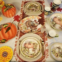 Certified International Autumn Breeze 4-pc. Earthenware Dinner Plate