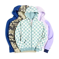 Champion Big Kid Girls Long Sleeve Fleece Zipper Active Hoodie