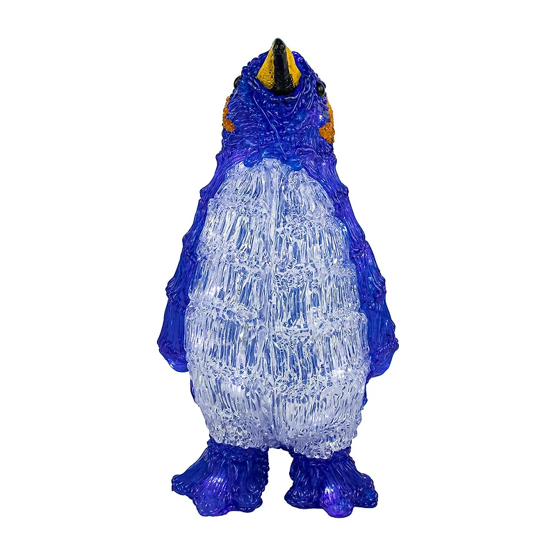 12.5'' Lighted Commercial Grade Acrylic Penguin Christmas Display Decoration