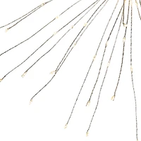 Northlight 20" Led Firework Silver Branch Decoration Warm White String Lights